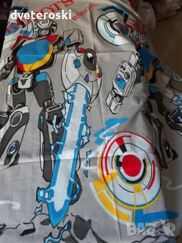 Спално бельо с анимационни герои Бен Тен- хасе, снимка 2 - Спално бельо и завивки - 28916746