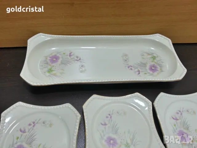 Стар български порцелан Изида чинии 