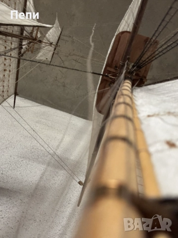 Макет на кораб - военна фрегата Менелай 1810 г., снимка 6 - Колекции - 52142888