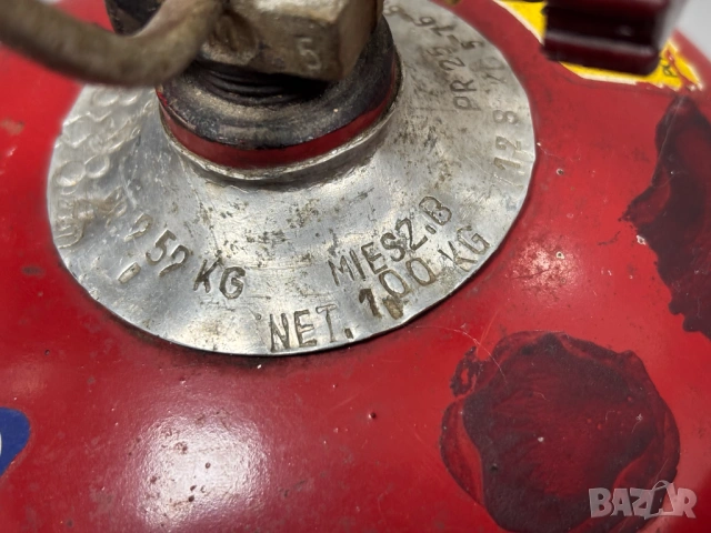 Малка Полска туристическа Газова Бутилка-1 кг./2,4 литра, снимка 3 - Газови котлони - 53496661