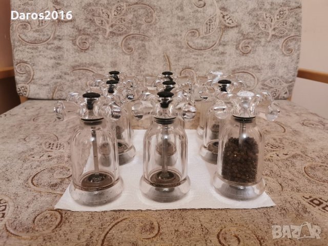 Стъклени мелачки за черен пипер , снимка 1