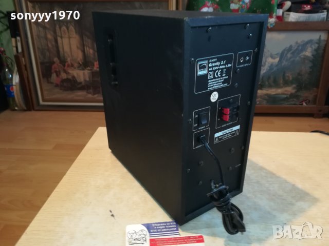 SPEED LINK GRAVITY-GERMANY 1312211203, снимка 8 - Тонколони - 35123110