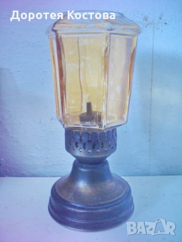 Стара газова лампа 3, снимка 4 - Антикварни и старинни предмети - 27284164