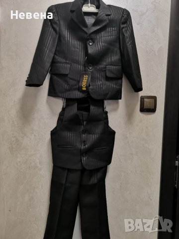 Детски Костюм Официялен от 3 части, за 6-7 год, снимка 3 - Детски комплекти - 40650070