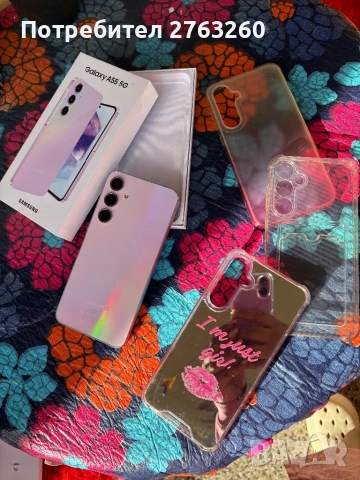 Samsung Galaxy A55 5G & Samsung Galaxy Watch 7, снимка 2 - Samsung - 53116573