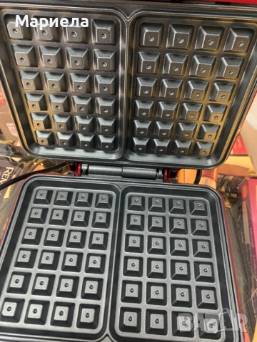 Гофретник за белгийски гофрети 1000W , снимка 4 - Гофретници - 53590376