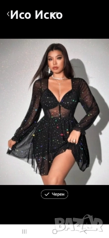 Дамска модерна рокля , снимка 5 - Рокли - 51980087