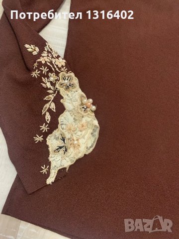 Ефектна блуза нова с етикет, р-р L, снимка 8 - Блузи с дълъг ръкав и пуловери - 27426503