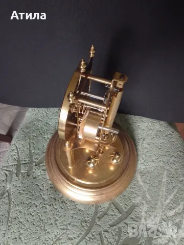 каминен часовник механичен 27/20 см, снимка 3 - Антикварни и старинни предмети - 48765647