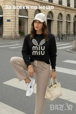 Miu Miu Дамска Блуза С Дълъг Ръкав Миу Миу Код I_65, снимка 4 - Блузи с дълъг ръкав и пуловери - 52104592