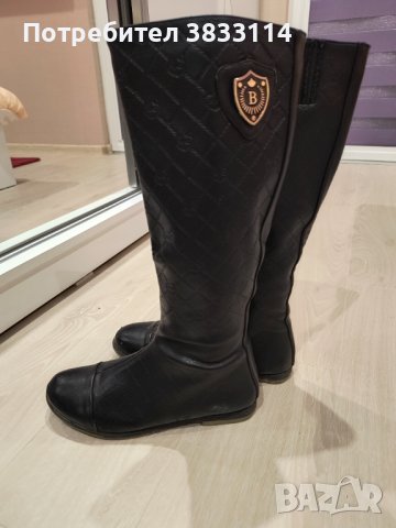 Дамски черни ботуши 