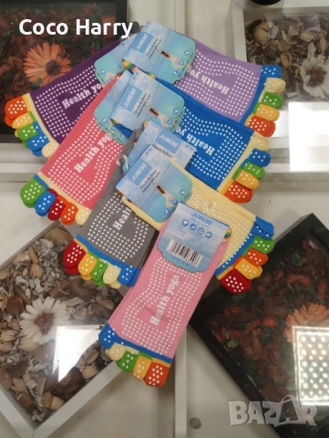 Памучни чорапи с пръсти