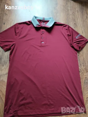 hugo boss - страхотна мъжка тениска SLIM FIT КАТО НОВА ХЛ, снимка 6 - Тениски - 50212152