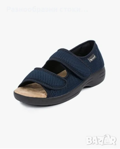 Aerosoft Stretch 06 Рехабилитационни сандали за жени и мъже, закопчаване с велкро, ширина от G до H, снимка 1