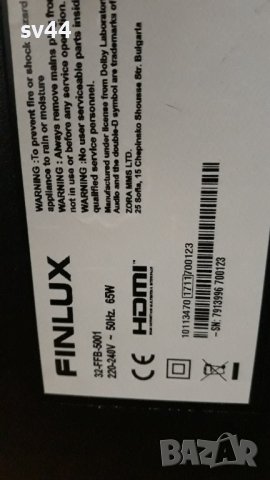 Finlux 32-FFB-5001 на части 