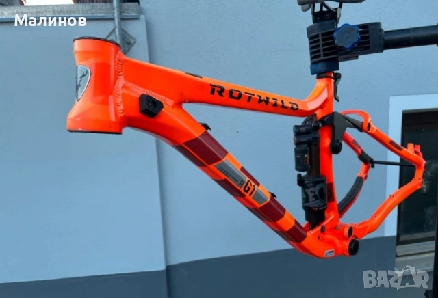 Алуминиева рамка за АМ/enduro Rotwild G1 27.5", M размер , снимка 2 - Велосипеди - 52679881