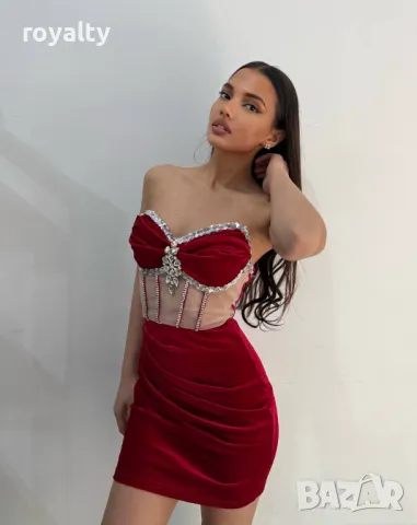 Елегантна дамска рокля , снимка 2 - Рокли - 50267914