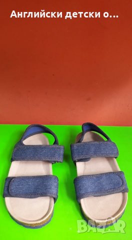 Английски детски сандали с естествена кожа-M&S  ортопедични, снимка 5 - Детски сандали и чехли - 28919472