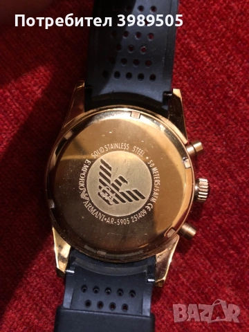Мъжки часовник Армани, снимка 2 - Мъжки - 52082523