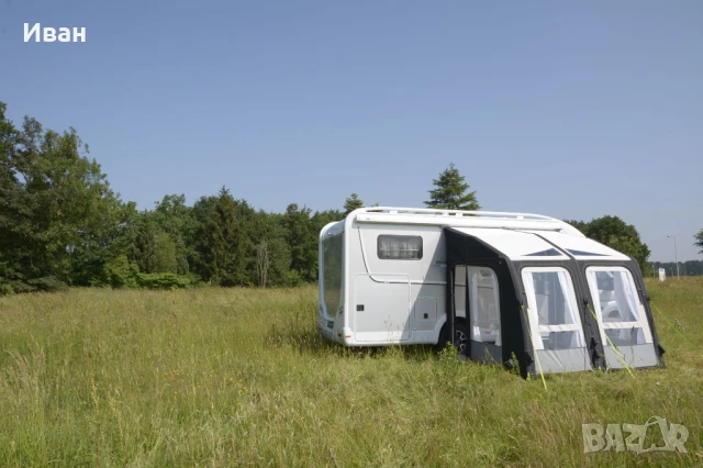 НАДУВАЕМ ФОРСЕЛТ ЗА КЕМПЕР- KAMPA MOTOR RALLY AIR PRO 260 XXL.ВИСОЧИНА НА МОНТАЖ МЕЖДУ 280-295 СМ, снимка 4 - Палатки - 51378058