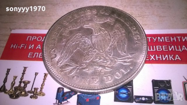 1872 dollar-АНТИК-РЕТРО КОЛЕКЦИЯ, снимка 9 - Колекции - 27508791