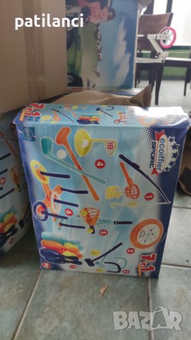 Детски комплект игри 7 в 1 Ecoiffier - Superpack 7600000189, снимка 3 - Игри и пъзели - 38650032