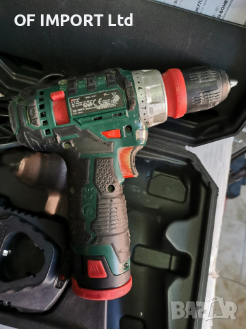 Винтоверт PARKSIDE 12V Li-Ion 2 в 1 със Зарядно и Батерия PBSA 12 B1, снимка 4 - Винтоверти - 44860592