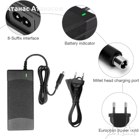 Зарядно Адаптер 42V за ел. тротинетка Xiaomi M365, Ninebot ES1 ES2 ES4, снимка 3 - Друга електроника - 50458784