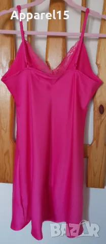Esmara нова розова сатенена нощница EUR 42, снимка 5 - Нощници - 50224377