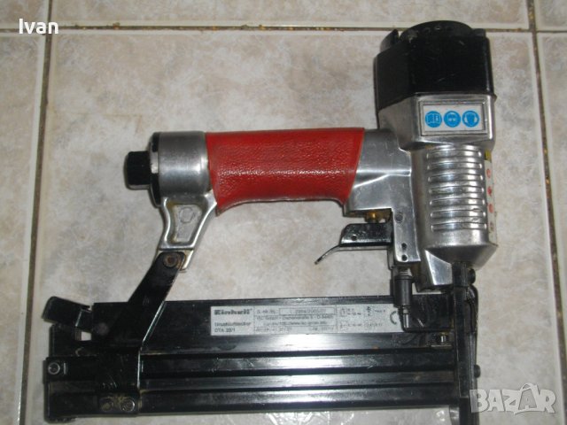 GS/KRAFT WERKZEUGE/EINHELL/PARKSIDE-Пневматичен Професионален Такер-Голям-Комбиниран-Скоби/Пирони/Иг, снимка 10 - Други инструменти - 39978311