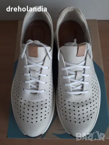 Сникърси Clarks Un Rio Tie - мръсно бяло - 38 номер, снимка 5 - Маратонки - 49506380