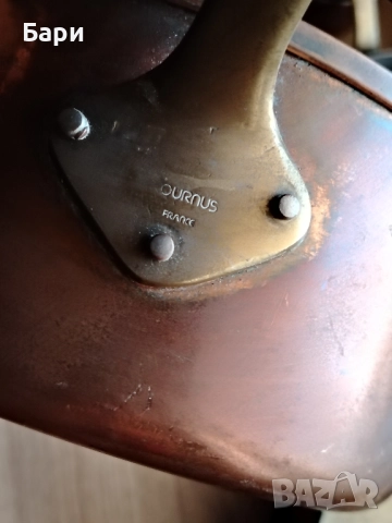 Стари медни тигани,тиган,касерола,тенджера-8бр., снимка 13 - Съдове за готвене - 52234591