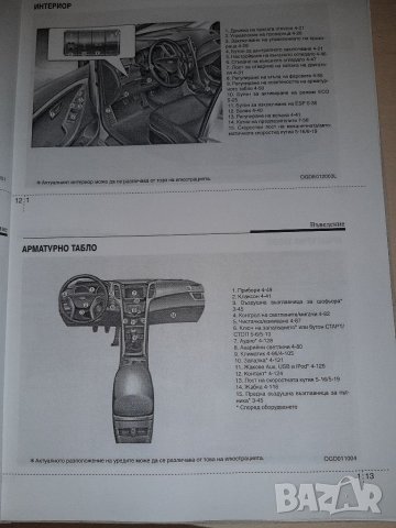 Наръчник за автомобил hyundai i30, снимка 4 - Специализирана литература - 38240013