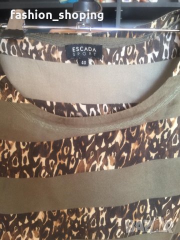 Копринена блуза Escada Sport, размер M/L, снимка 8 - Якета - 33587328