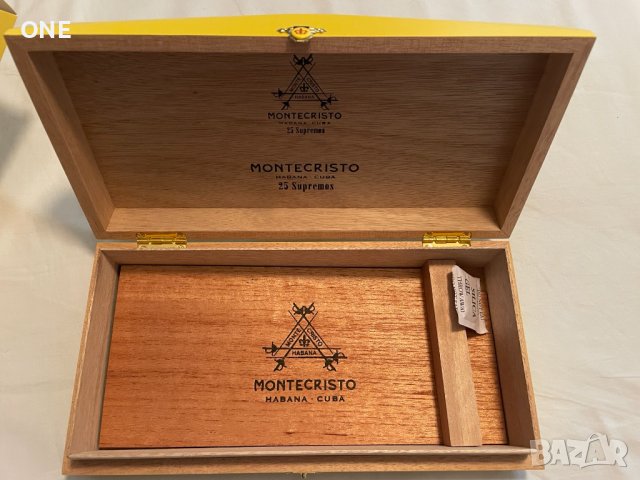 Хумидор за пури от кедрово дърво Монте кристо Monte cristo, снимка 2 - Други - 42956253