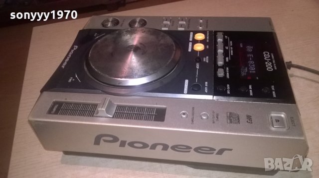 pioneer cdj-200 cd player-внос франция, снимка 3 - Ресийвъри, усилватели, смесителни пултове - 27161757