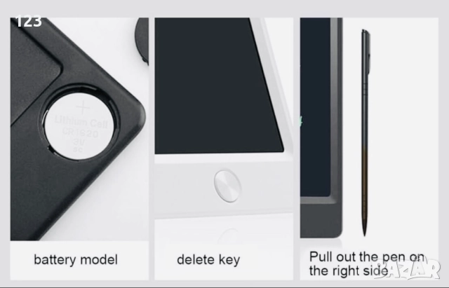 Таблет за рисуване със стилем писалка, снимка 2 - Таблети - 51620081