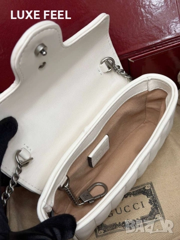 Gucci ⚜️ Естествена Кожа ⚜️, снимка 7 - Чанти - 53458629