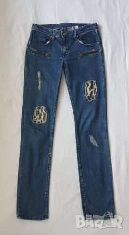 Страхотни дънки на DENIM, S размер , снимка 3 - Дънки - 35603342