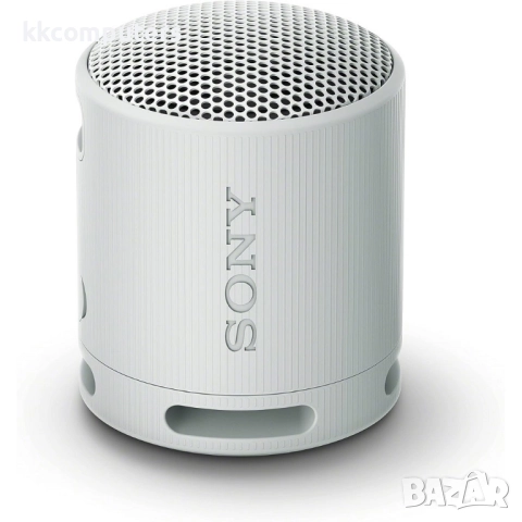 Sony SRS-XB100 Портативна Bluetooth Колонка- 2.5W, IP67 водоустойчива, до 16 часа батерия, Сива