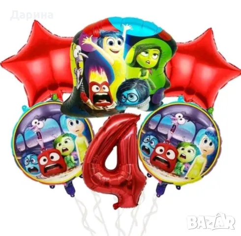 Парти сет балони Toy Story и Inside out, снимка 4 - Други - 47428290