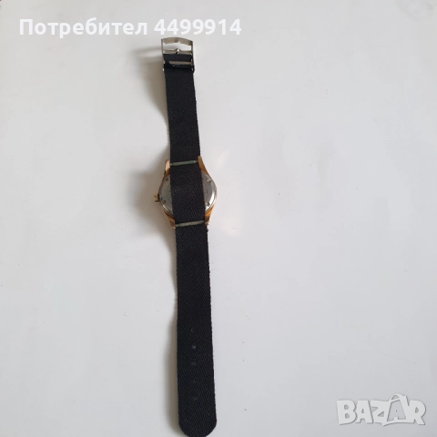 Швейцарски позлатен мъжки часовник, снимка 5 - Антикварни и старинни предмети - 51695216