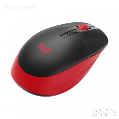 Мишка Безжична Блутут Logitech M190 Червена 1000dpi 3btn Оптична Wireless Mouse, снимка 3 - Клавиатури и мишки - 33535660