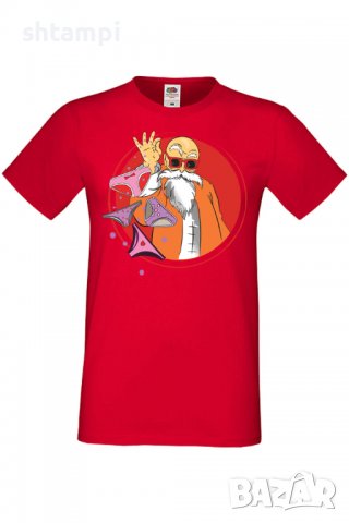 Мъжка тениска Dragon Ball Z Master Rosh,Анимация,игра,Празник,Повод,, снимка 8 - Тениски - 37878124