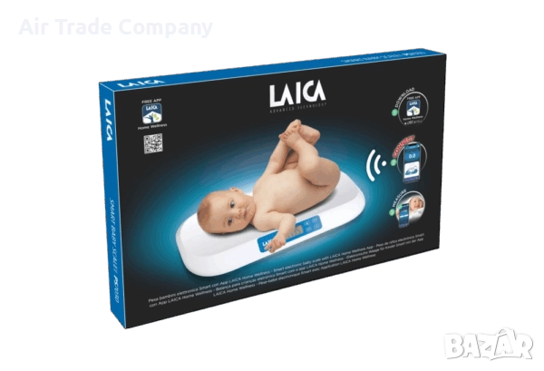Електронна бебешка везна Laica PS7030, снимка 2 - Други - 51567452