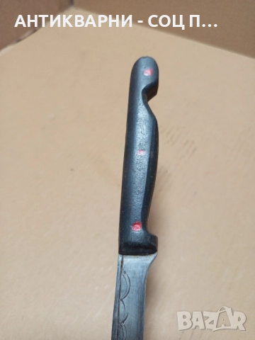 Стар Ръчно Кован Касапски Нож Тегло 0.110кг., снимка 7 - Антикварни и старинни предмети - 51477244