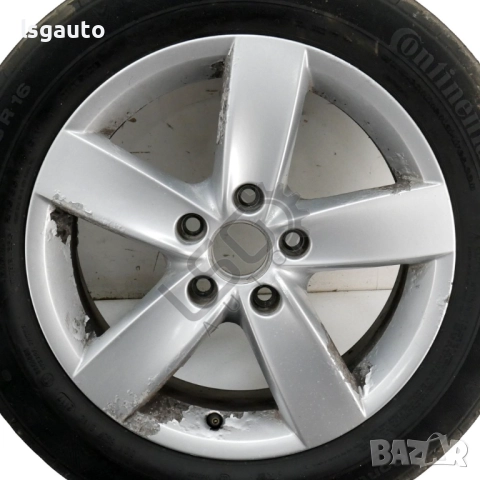 Алуминиеви джанти 5x112 с гуми R16 Volkswagen Passat (B7) 2010-2014 ID: 154141, снимка 3 - Гуми и джанти - 52454926