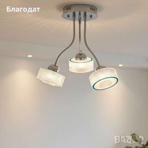 Стилен LED спот с 3 светлини