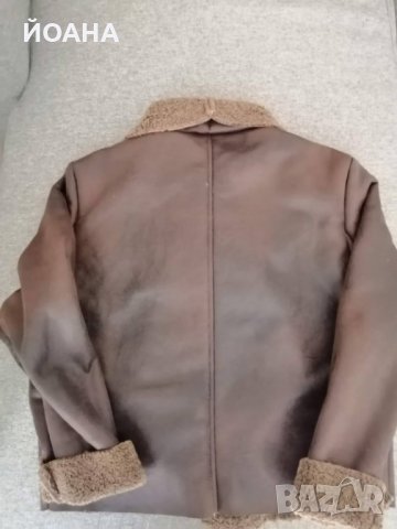 Дамско зимно яке(кожа) Kendy & Fededesign!, снимка 3 - Якета - 32444245