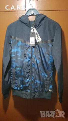 НОВО Яке Cars Jeans "DULLHAM" Water Repellent Navy, снимка 4 - Детски якета и елеци - 53495639